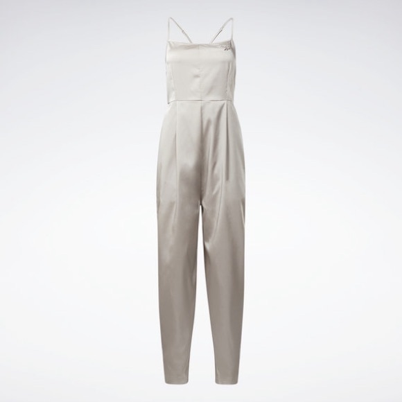 Reebok champagne satin jumpsuit - Picture 11 of 13